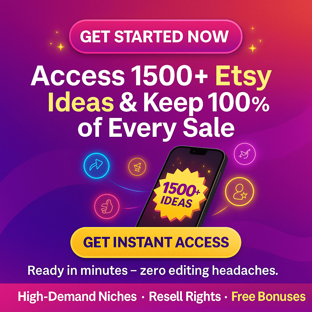 1500+ Etsy Digital Products Ideas bundle - Image 6